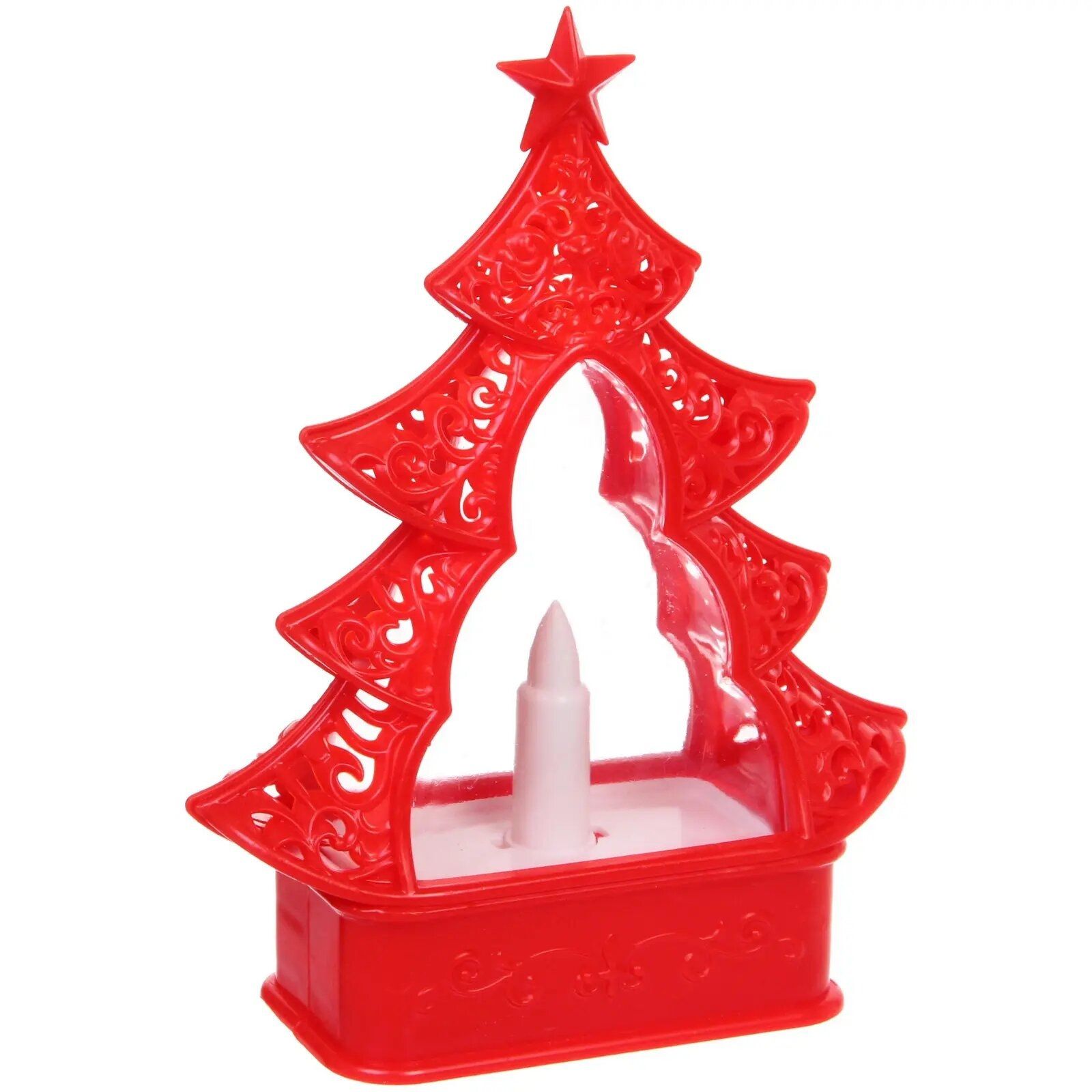 Светильник новогодний Елка LED 16,5х12,5х5,3 см микс 2024-1998