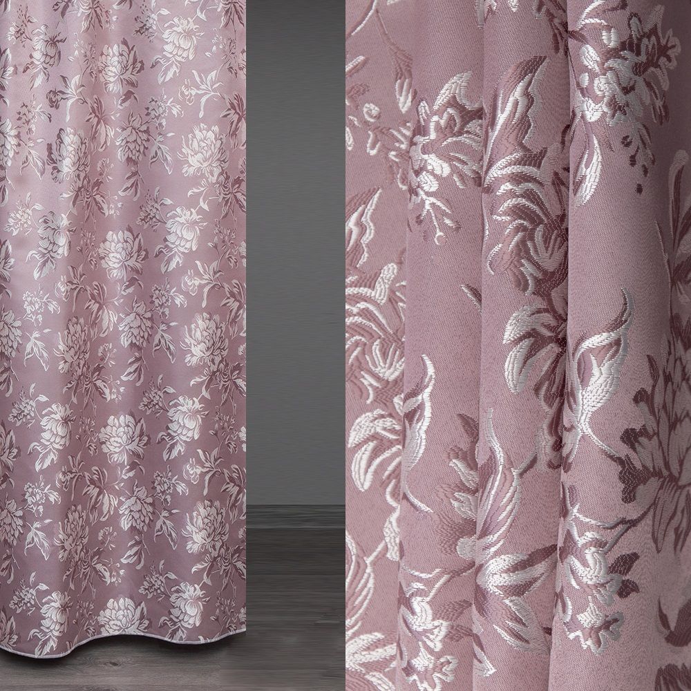 Ткань для штор Портьера жаккард LD H1805-21/150 PJac 20m пудровый