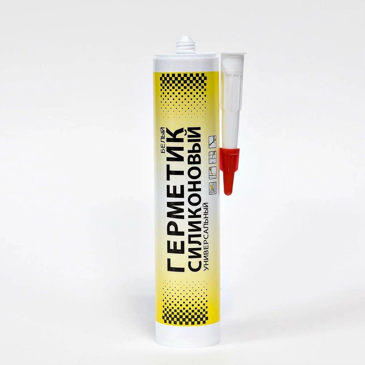 Герметик силиконовый универсальный белый Master Klein 260 мл