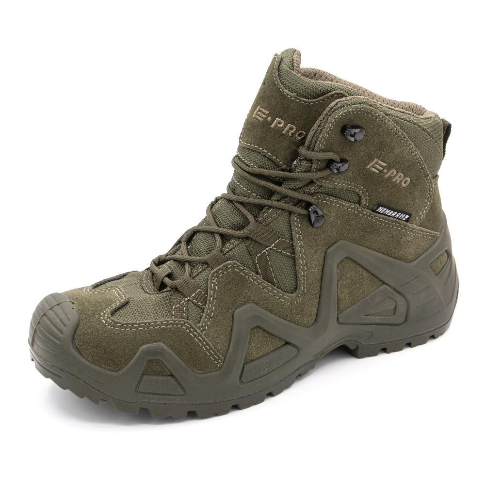Ботинки мужские E-Pro Special Mid Kevlar 102 зеленый р.45