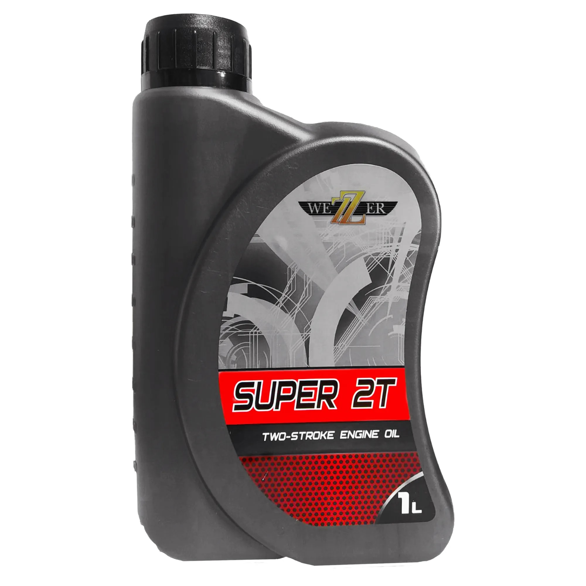Масло моторное минеральное 2Т Wezer Super TC 1 л