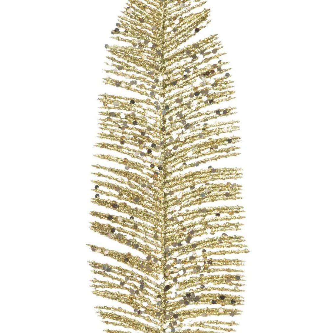 Украшение интерьерное Ветка Золотистая 42x9x0,4 см