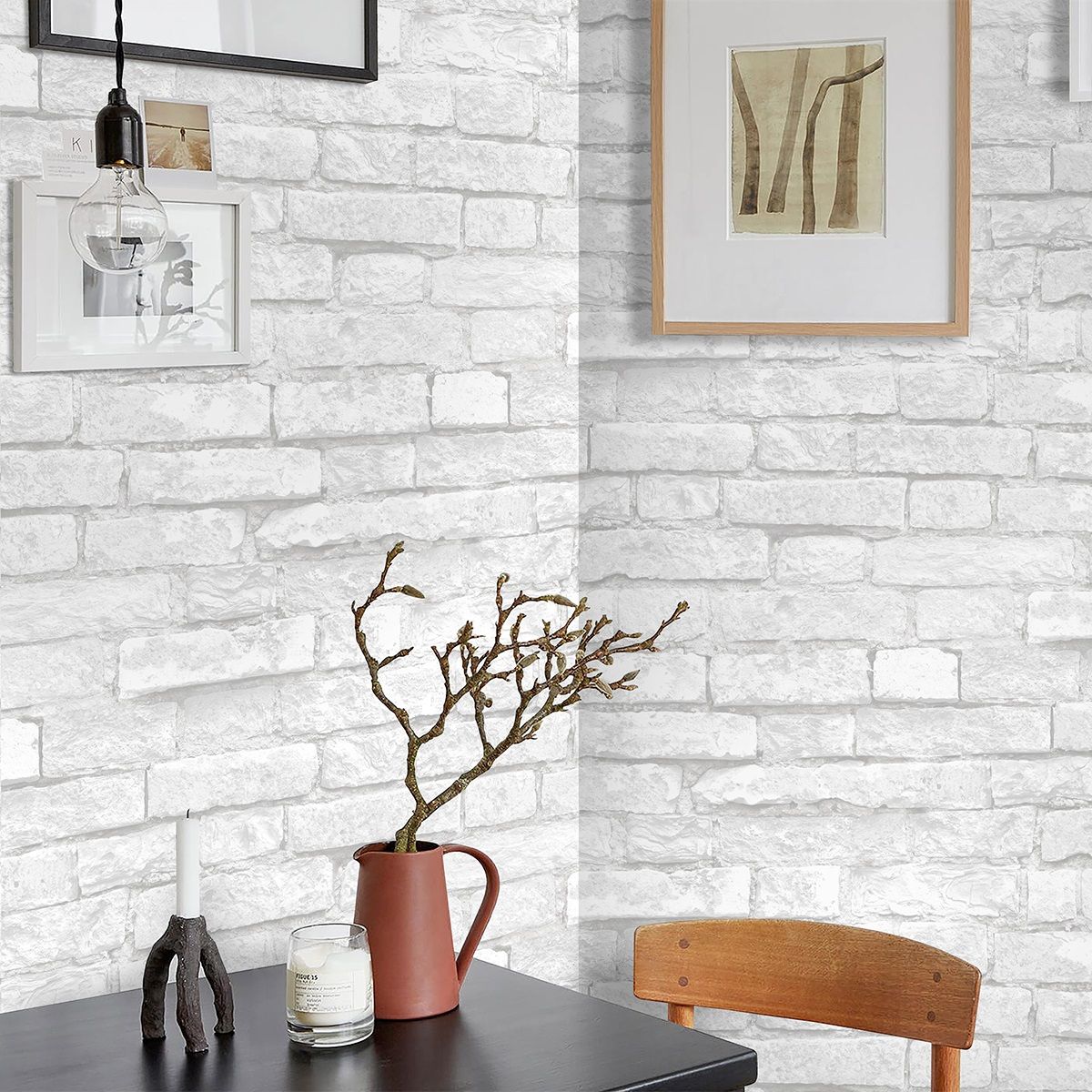 Обои Aurora Бастион С40 4081 06 серые кирпич 1,06х10,05 м