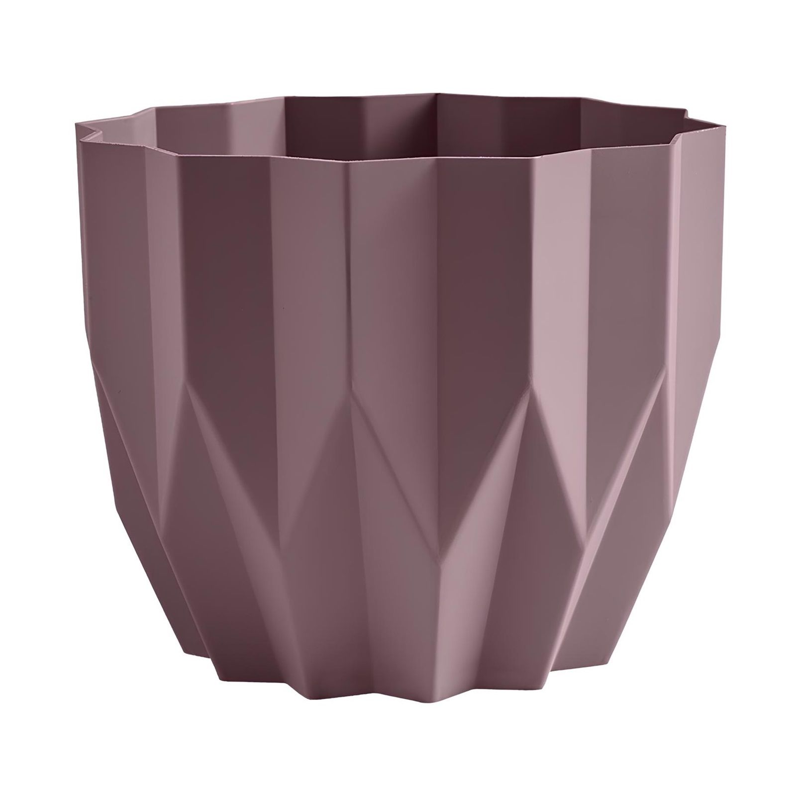 Кашпо Геометрия пыльная роза 0,8 л КШ-4114