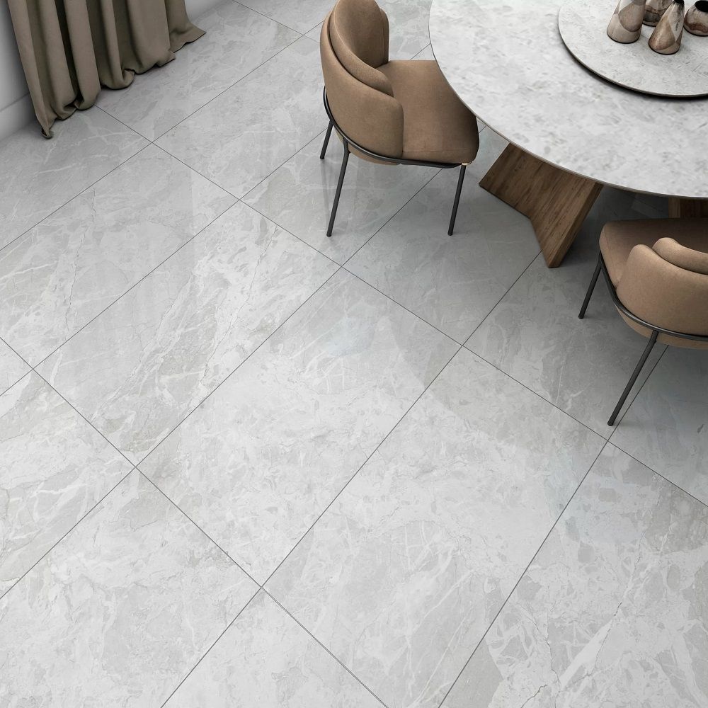 Керамогранит Global Tile Sonata GT120608201HPR 60х120 см серый суперполировка 1,44 м2