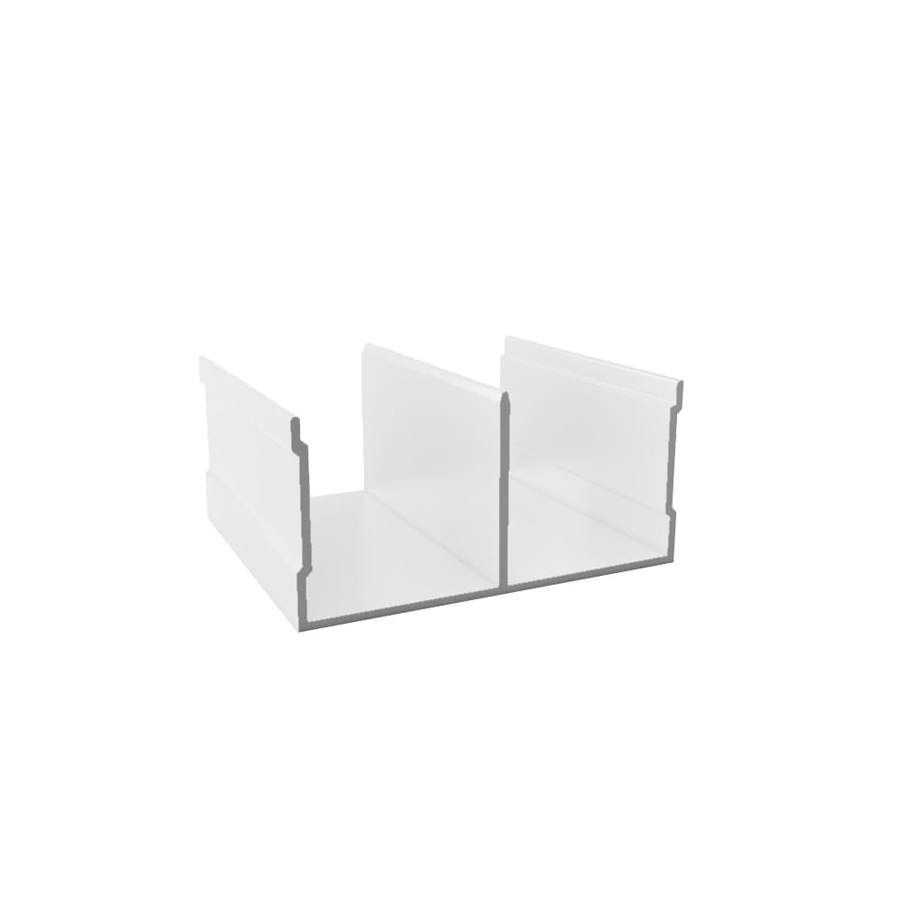 Комплект направляющих (верх+низ) белый глянец 2,65