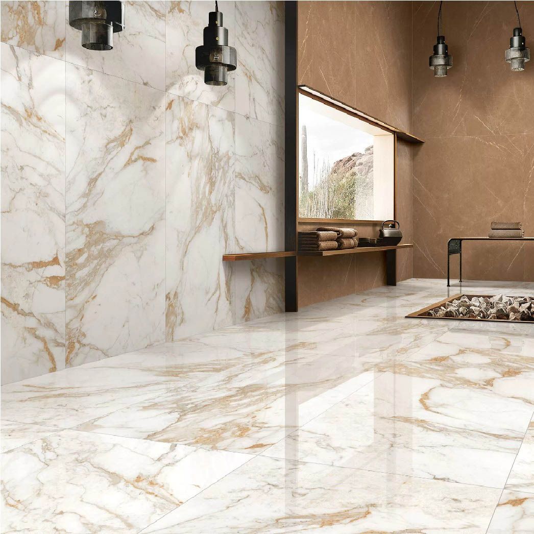 Керамогранит Laparet Calacatta Oro 60x120 см золотой полированный 1,44 м2