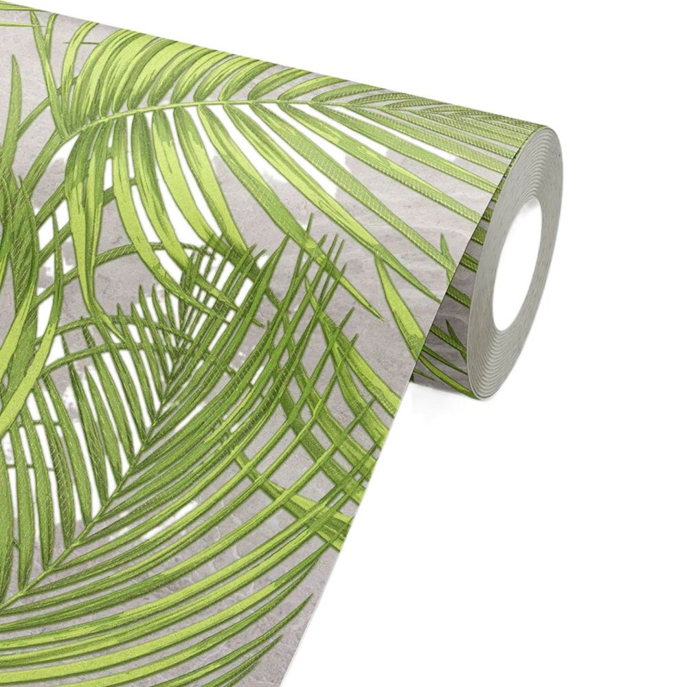 Обои 5037-11 Diamond 1,06х10 м Kurasao папоротник зеленый
