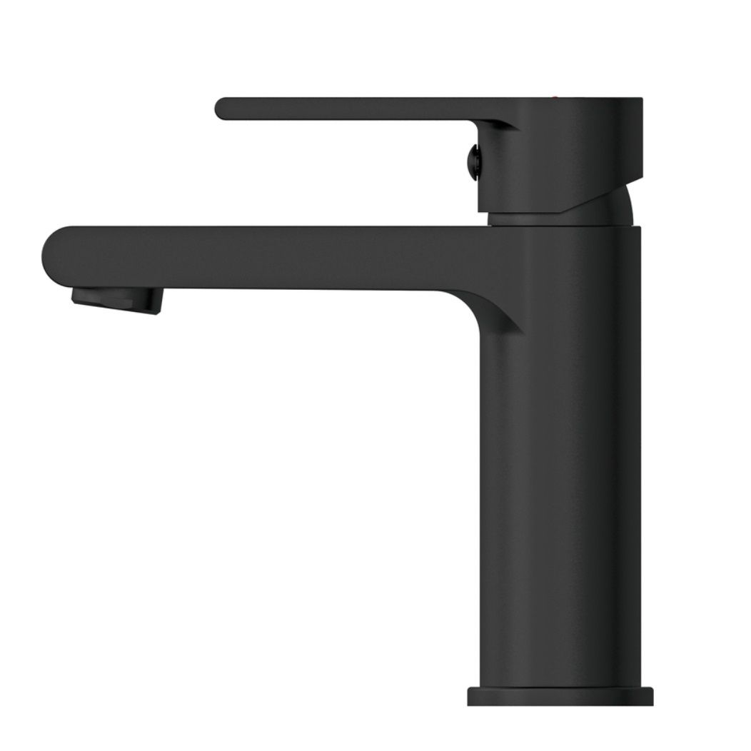 Смеситель для раковины Brasko Black однорычажный клик клак