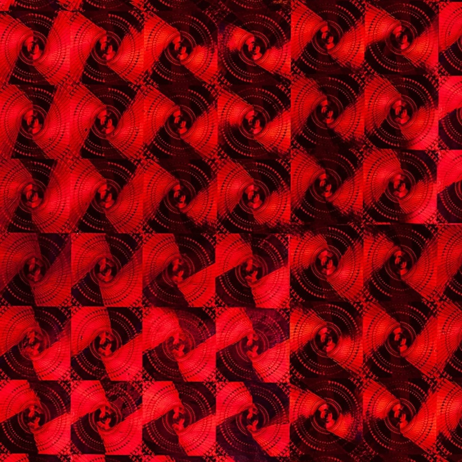 6010 Пленка с/к "Deluxe" 45смх2м (голография красная)