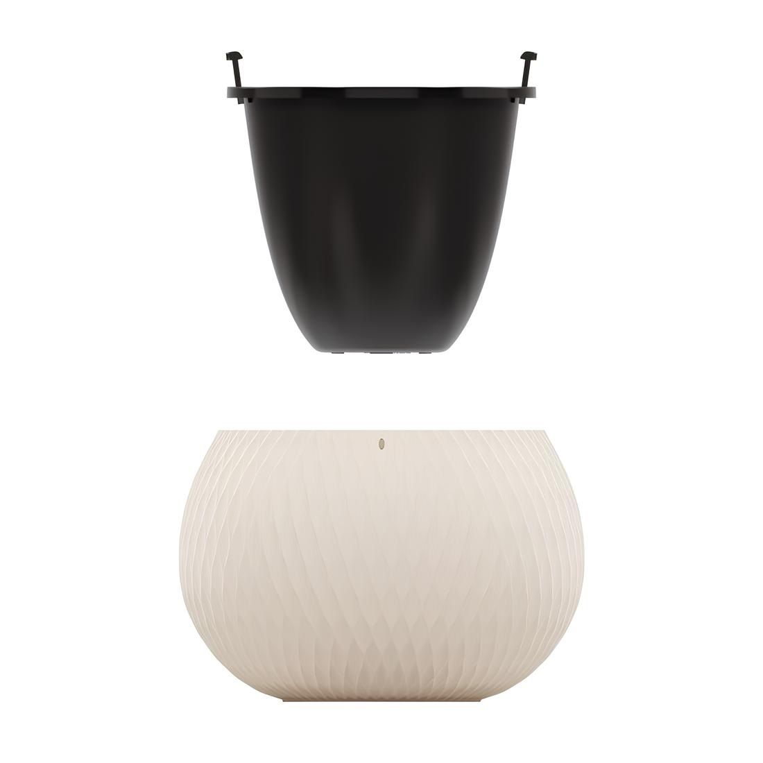 Кашпо подвесное Жемчужина бежевый 4 л