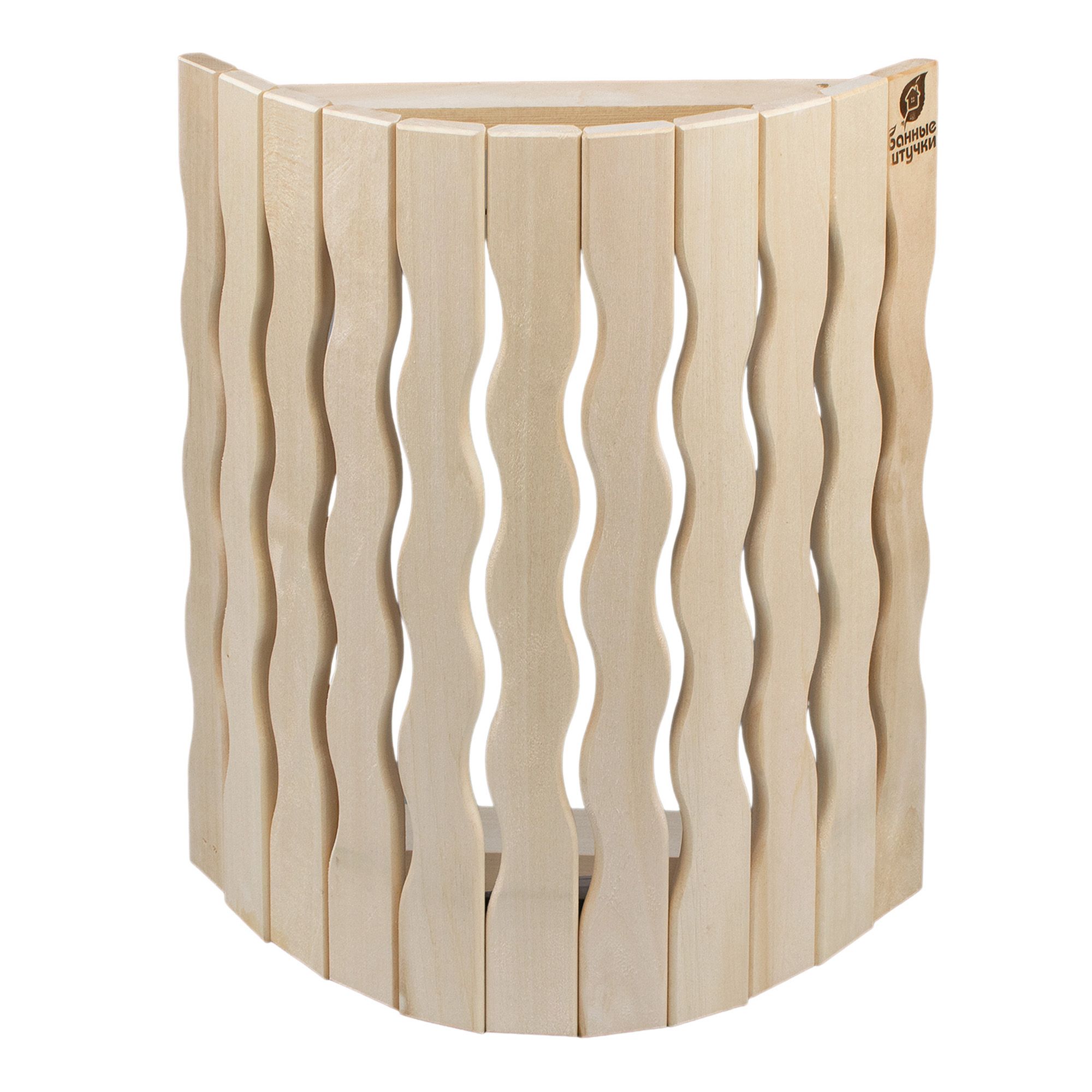 Абажур угловой Волна 27х10,5х30,5 см липа Банные штучки