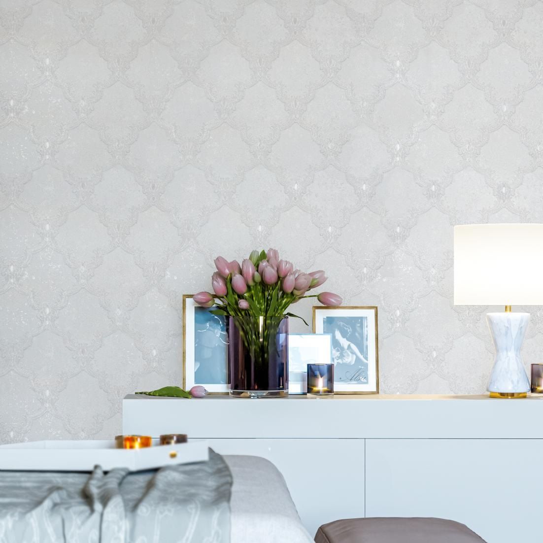 Обои 72239-41 P&P 1,06х10,05 м Alsu серый