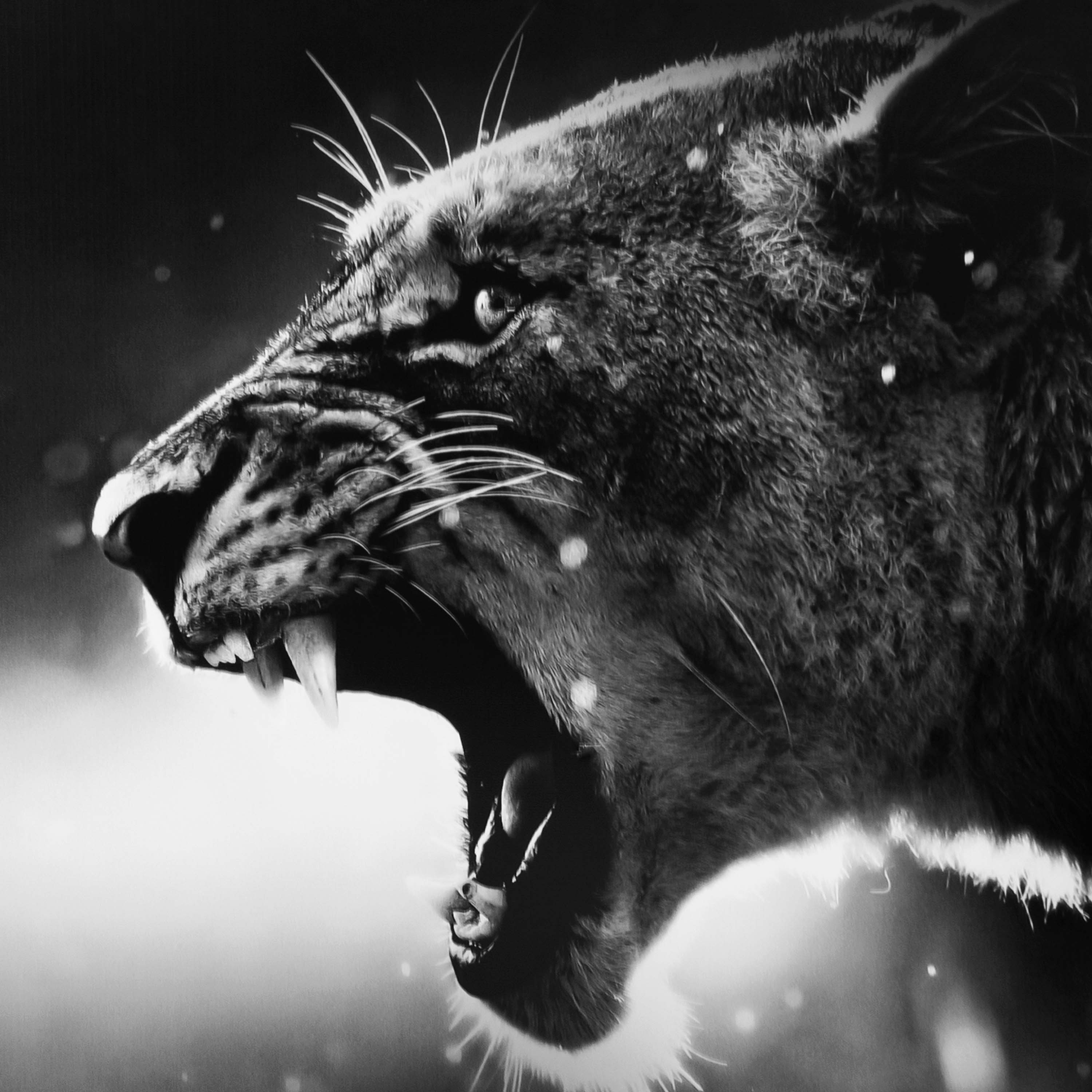 Картина-холст H-1103L (60х100) Я в гневе