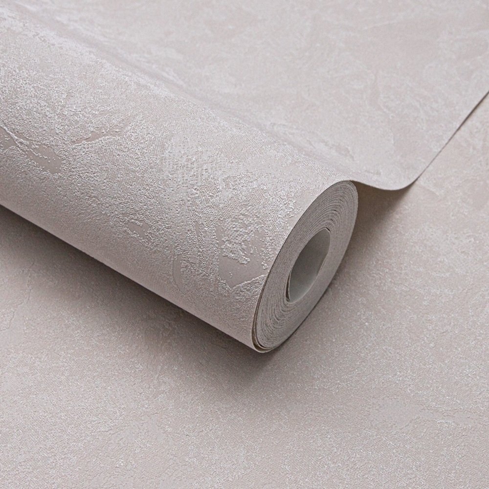 Обои AnturAGe Aurora AN9146-14 пудровые штукатурка 1,06х10,05 м