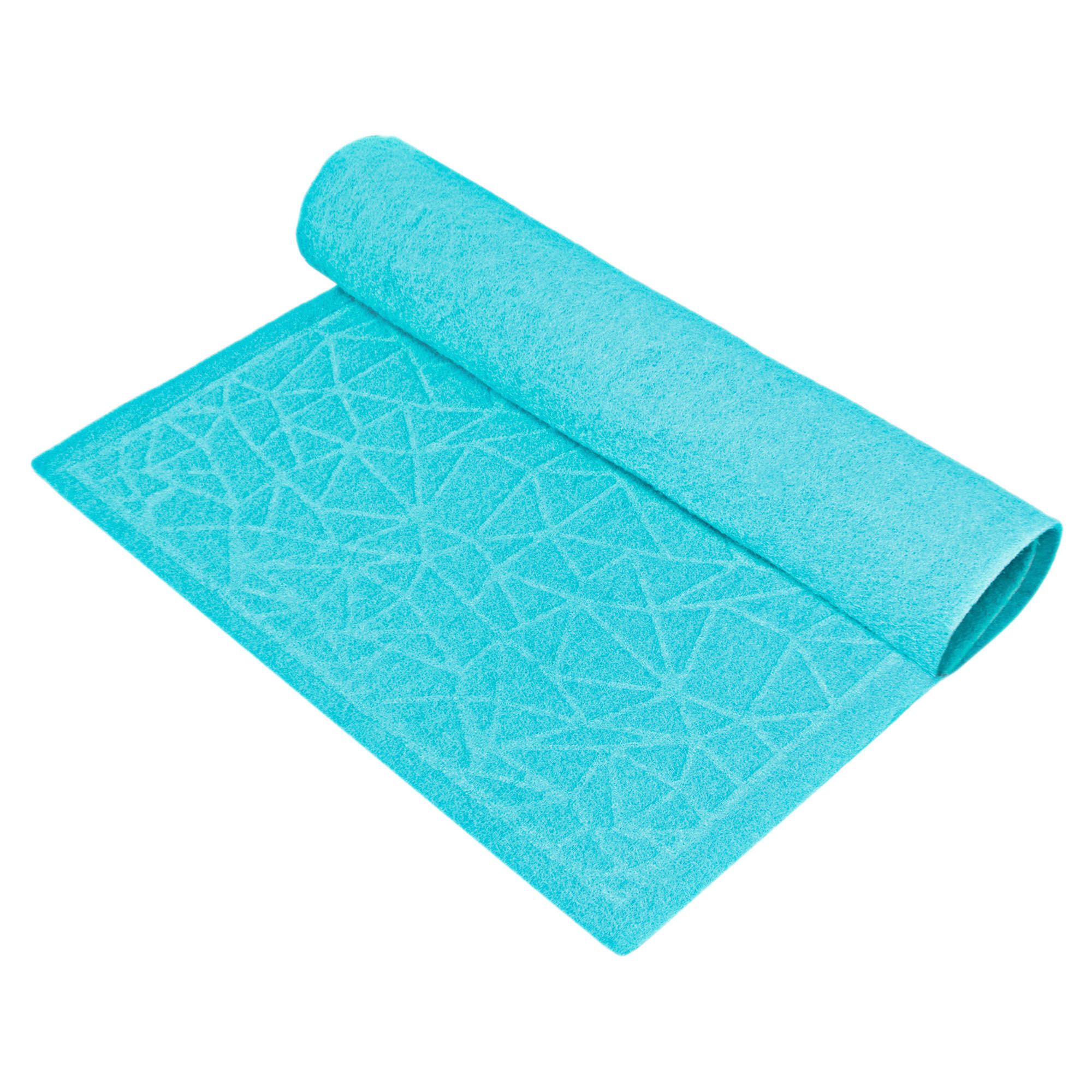 Коврик влаговпитывающий без подложки Авангард 60х90 см зеленый