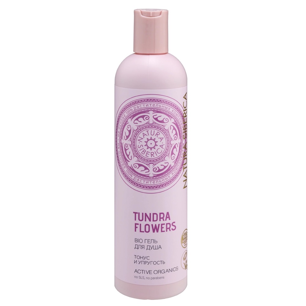 Гель для душа Natura Siberica Bio Tundra Flowers Тонус и упругость 550 мл