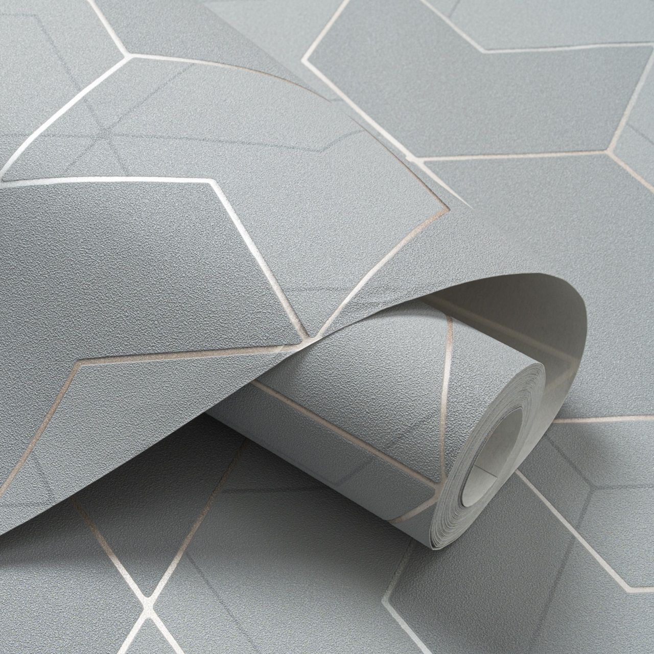 Обои 11095-09 Артекс 1,06х10 м EcoLine Призма темно-серый