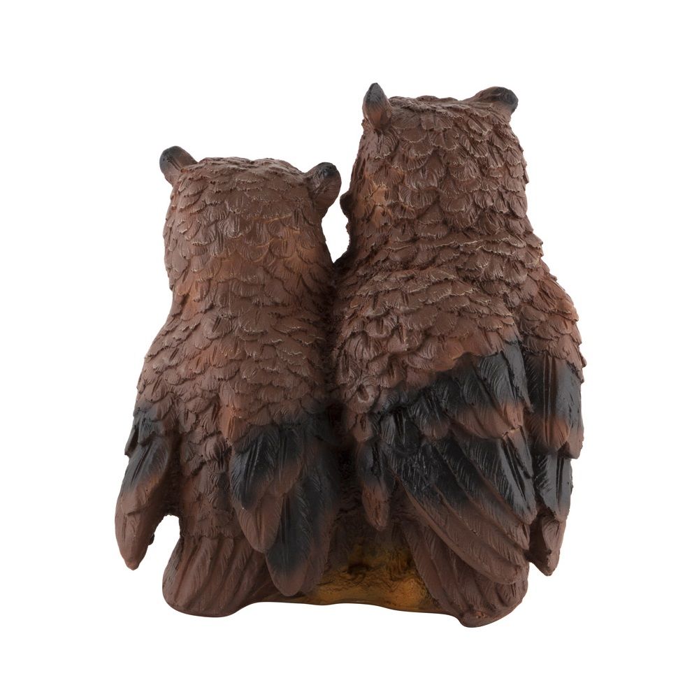 Фигура садовая Семья сов h24 см 169375