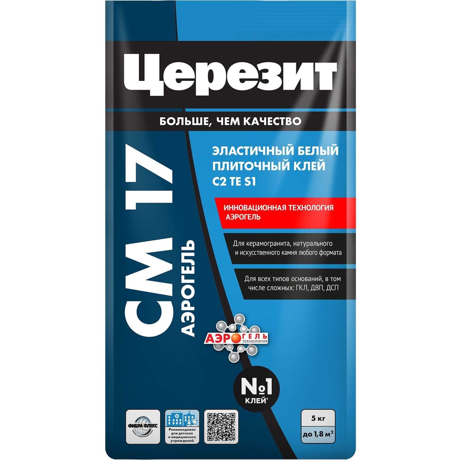 Клей для плитки Церезит CM 17 Аэрогель 5 кг