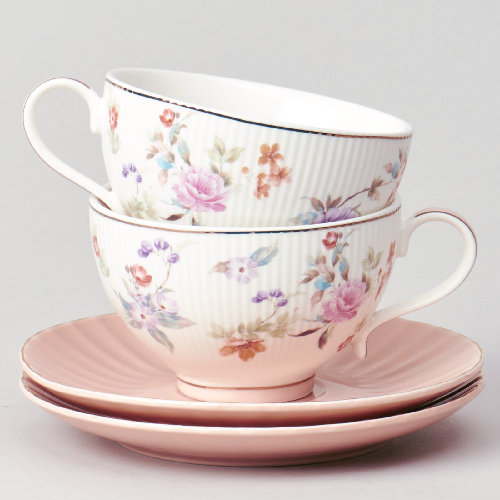 Набор чайный Lefard Времена года на 2 персоны 4 предмета 250 мл фарфор 42-572