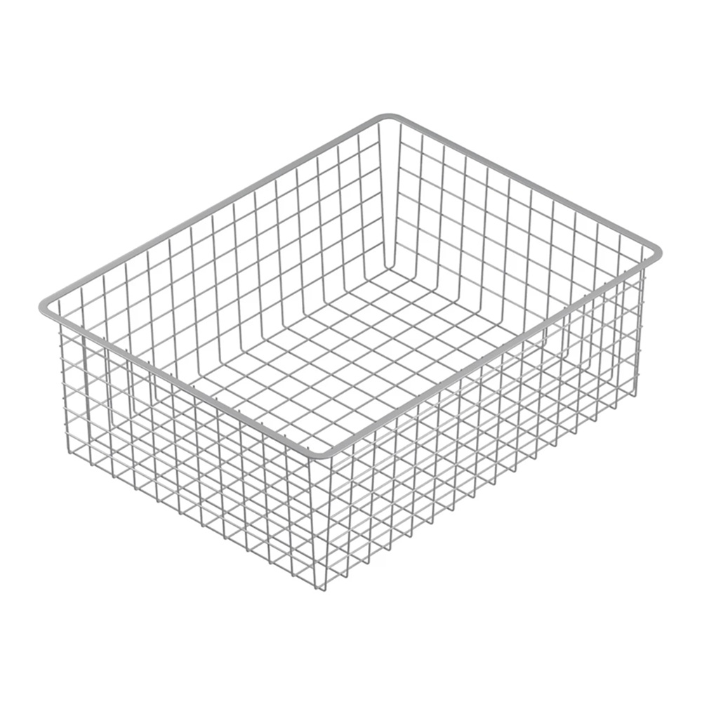 КОРЗИНА сеточная Блестящий алюминий L9530GA(N) 555х410х185мм
