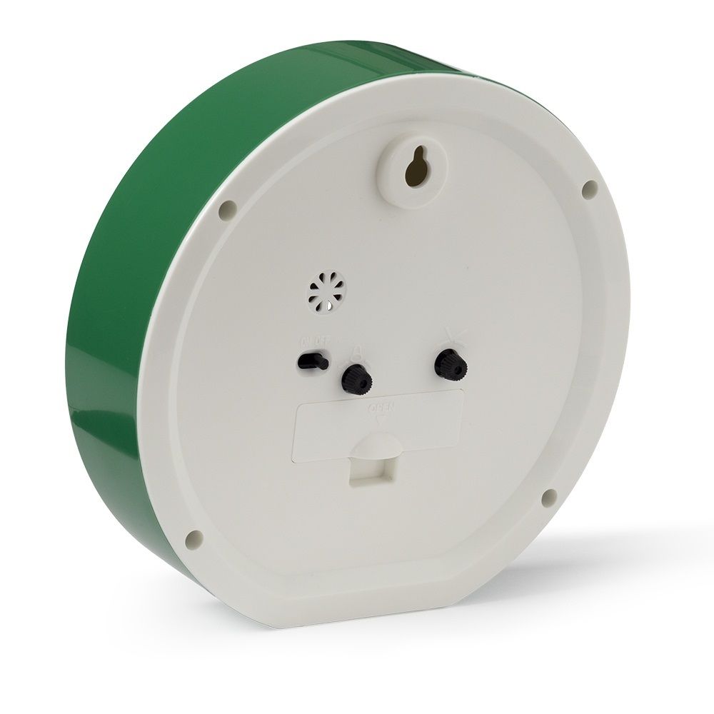 Будильник Молитва d15 см зеленый