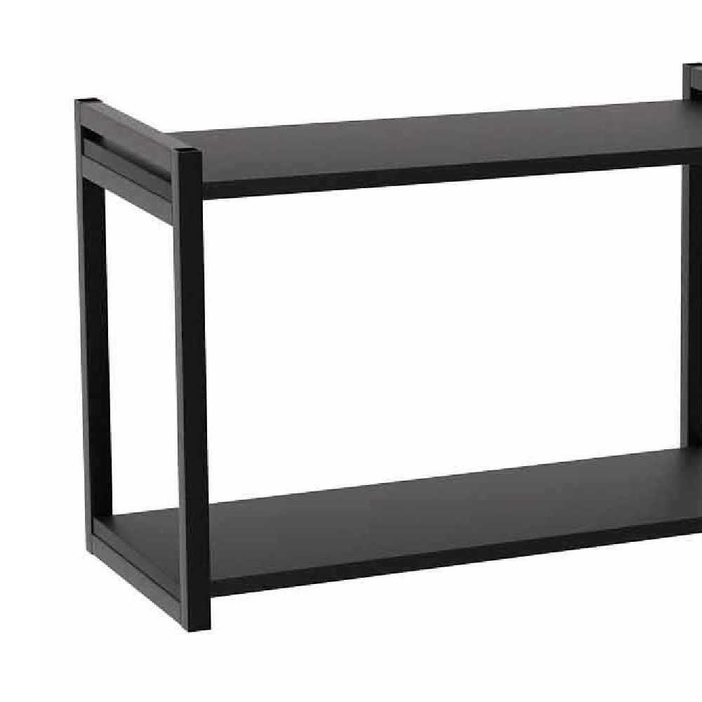 Полка металлическая ПМ-102 чёрный