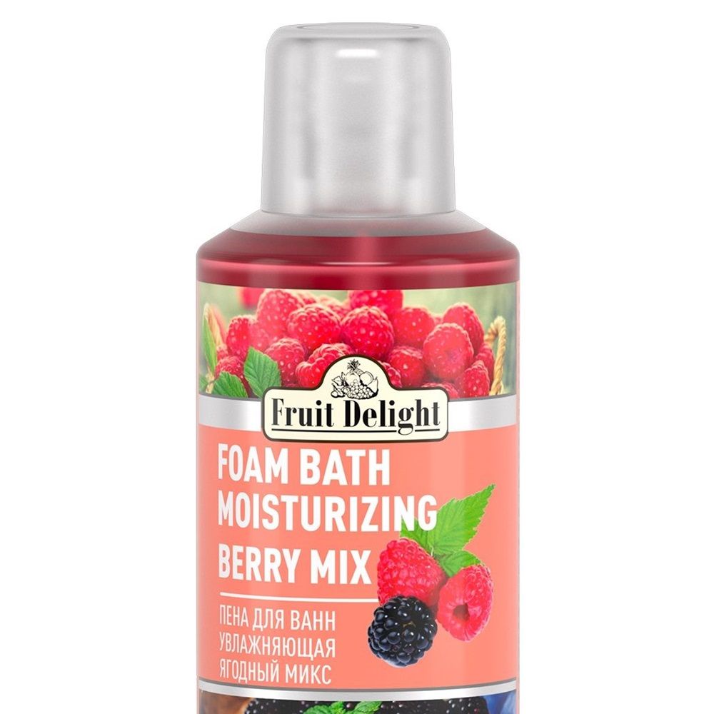 Пена для ванн Fruit Delight Увлажняющая Ягодный микс 1 л