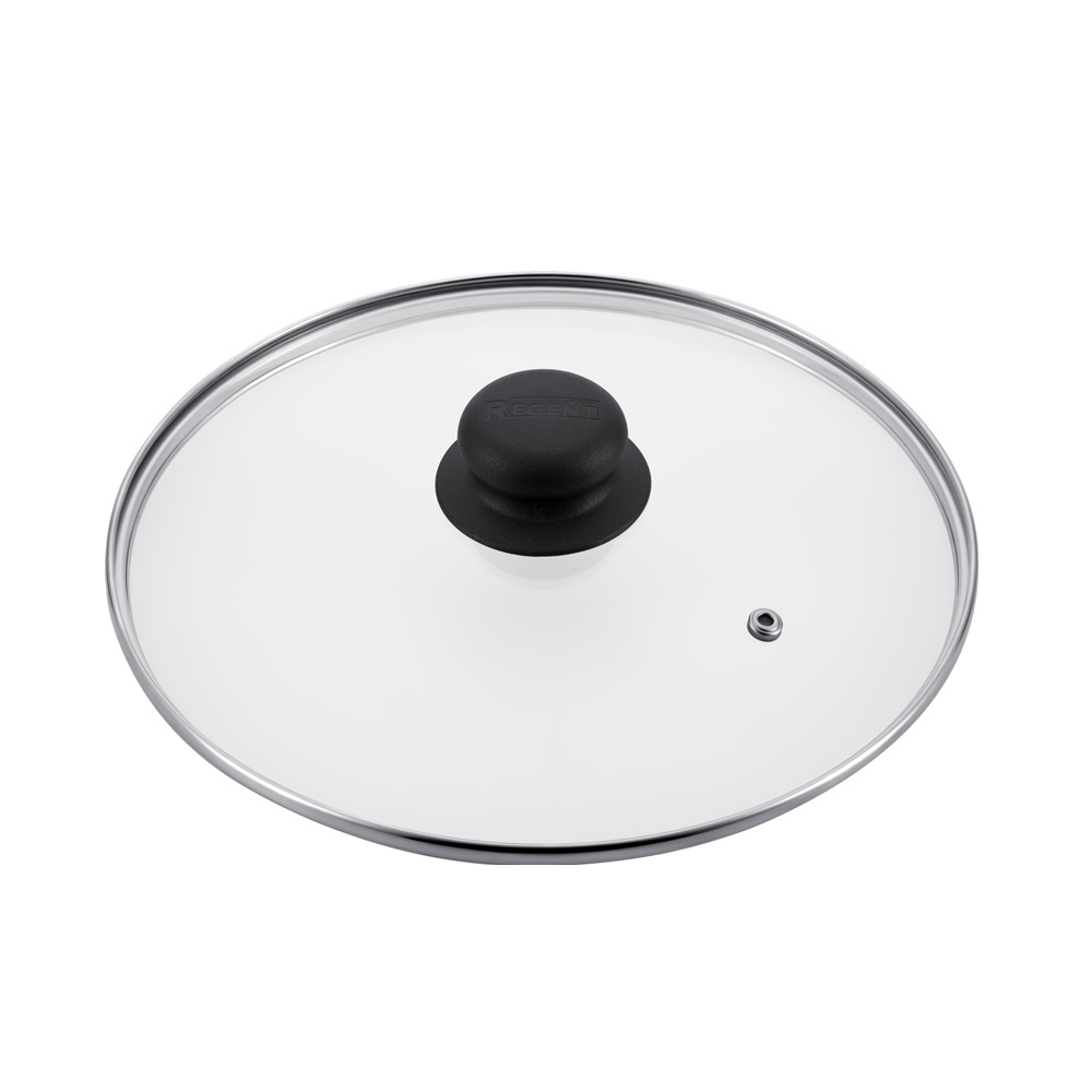 Крышка стеклянная 20 см Regent 93-LID-03-20 c металлическим ободком