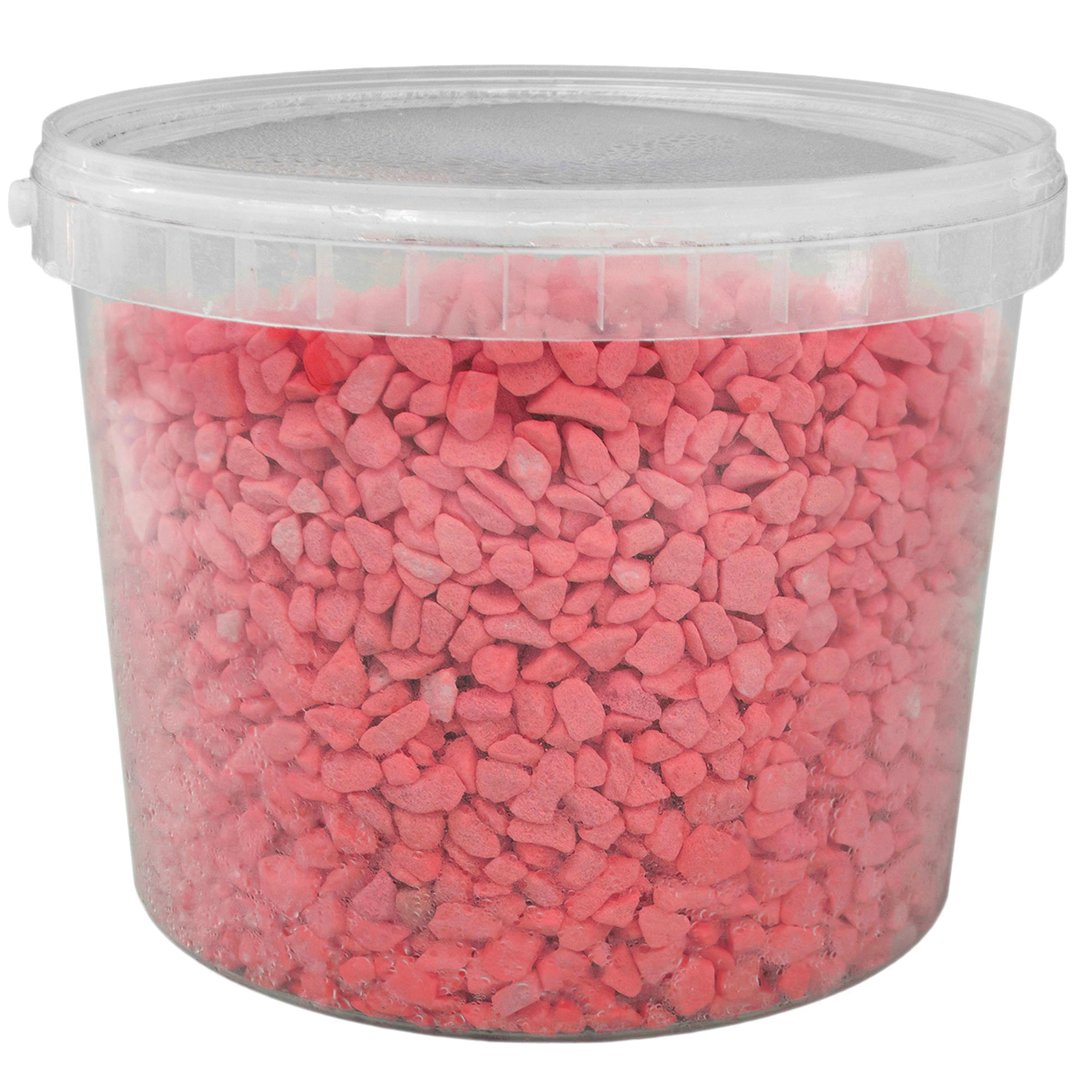 Крошка мраморная красная 7,5 кг фракция 5-10 мм