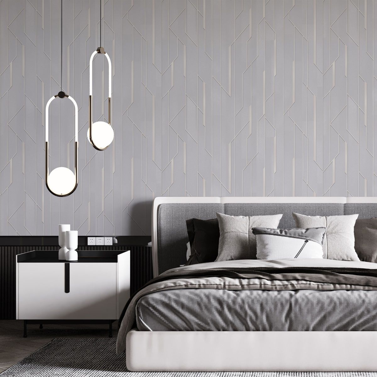 Обои 9024-23 WallSecret Comfort 1,06х10,05 Portal серый