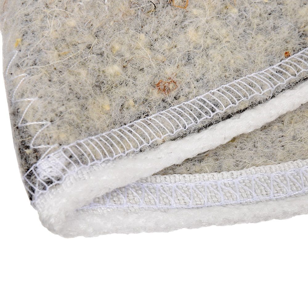 Шапка для бани Комби серая Нot Pot войлок 87%