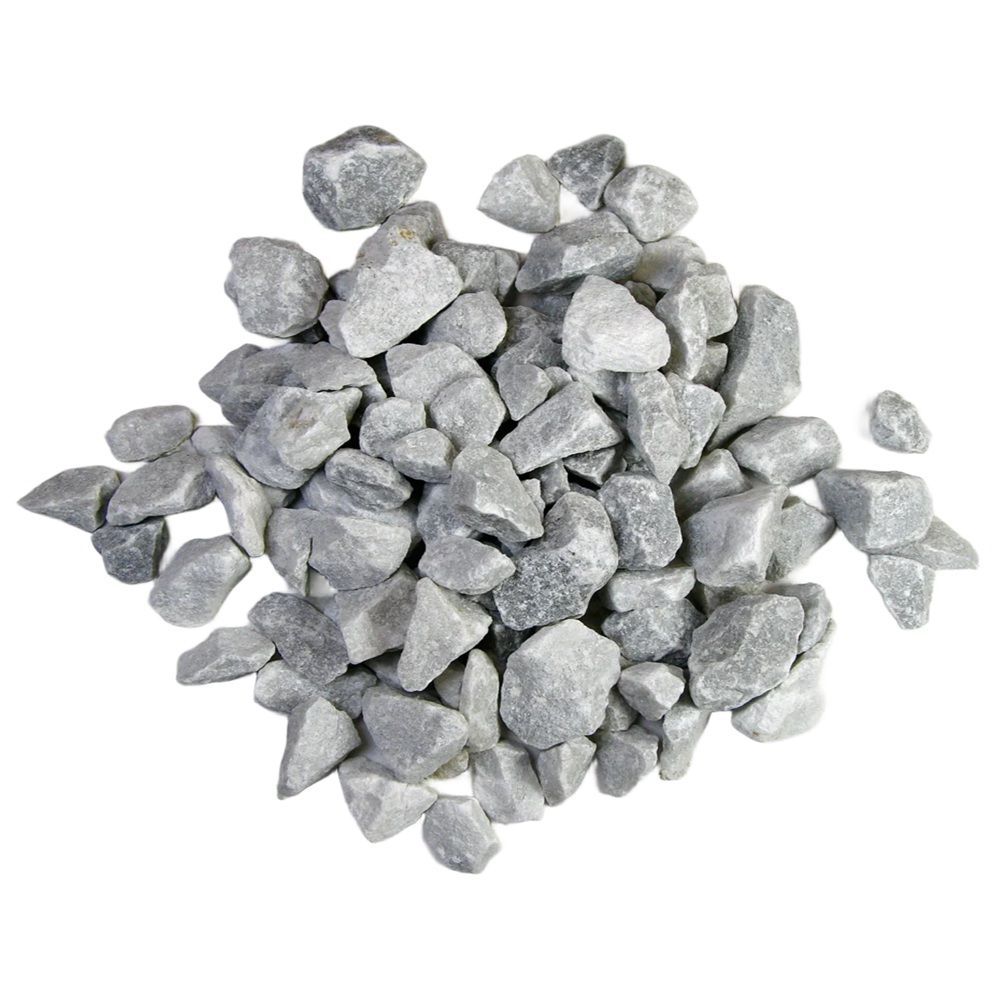 Крошка мраморная серая 7,5 кг фракция 5-10 мм