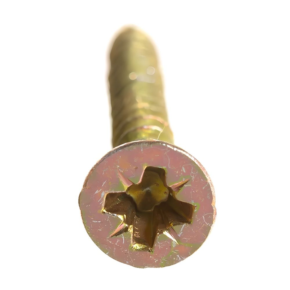 Саморез универсальный 2,5х25 мм желтый цинк 60 шт