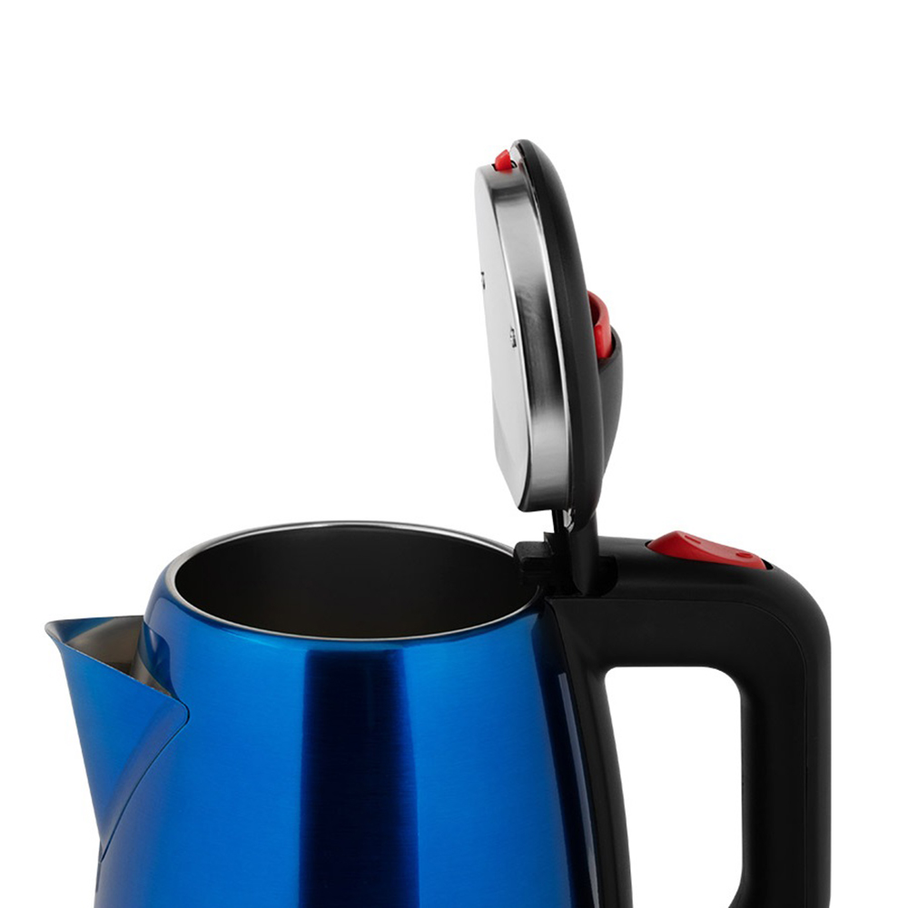 Чайник электрический Homestar HS-1003 1500 Вт 1,8 л стальной, синий