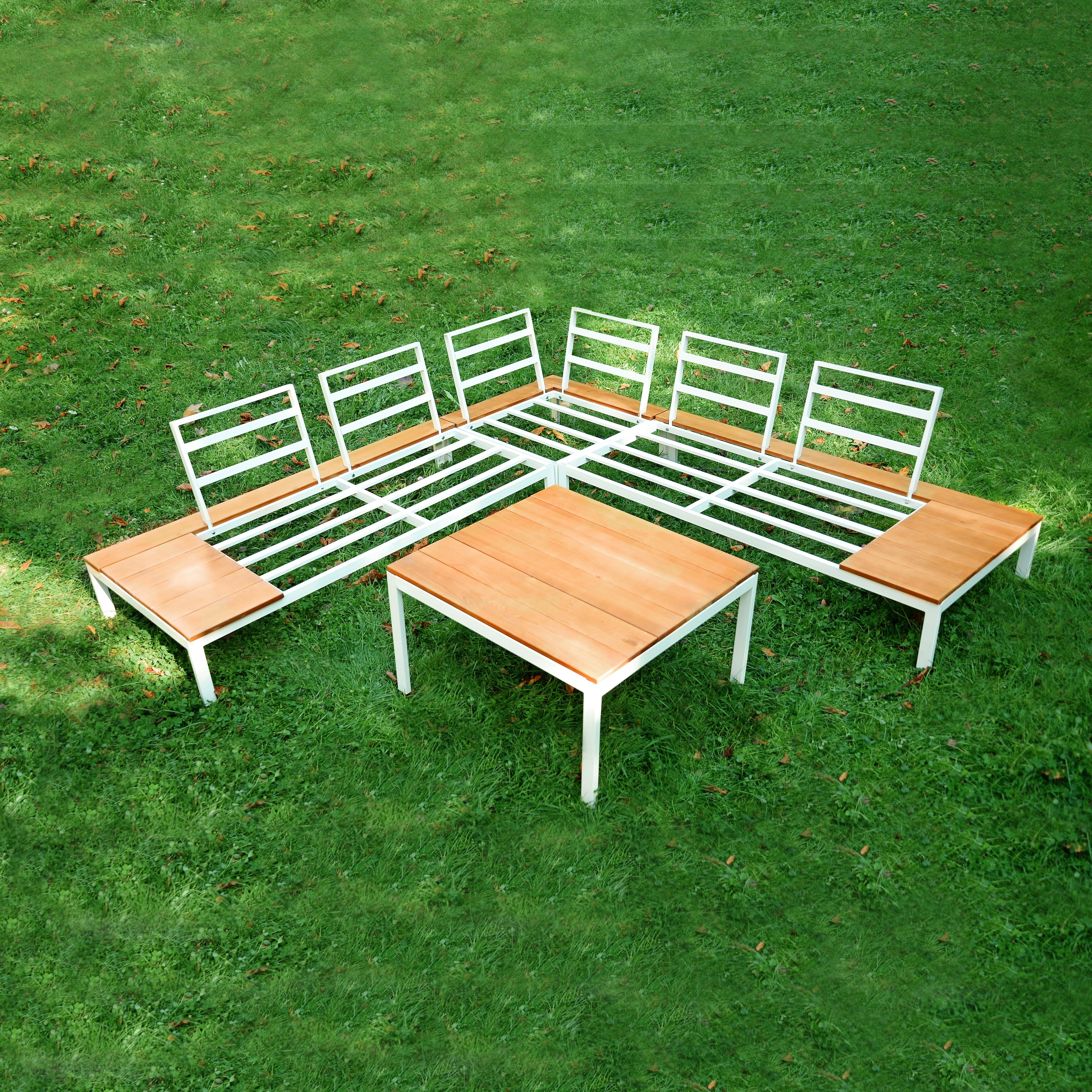 Комплект мебели Монреаль с1565 (стол, диван)