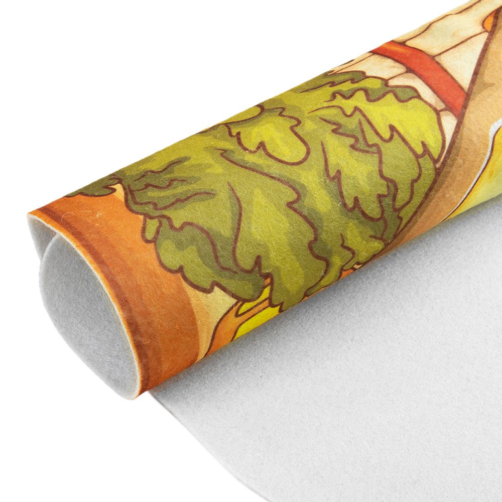 Коврик для бани 40х50 см Душевно отдохнуть Бацькина баня