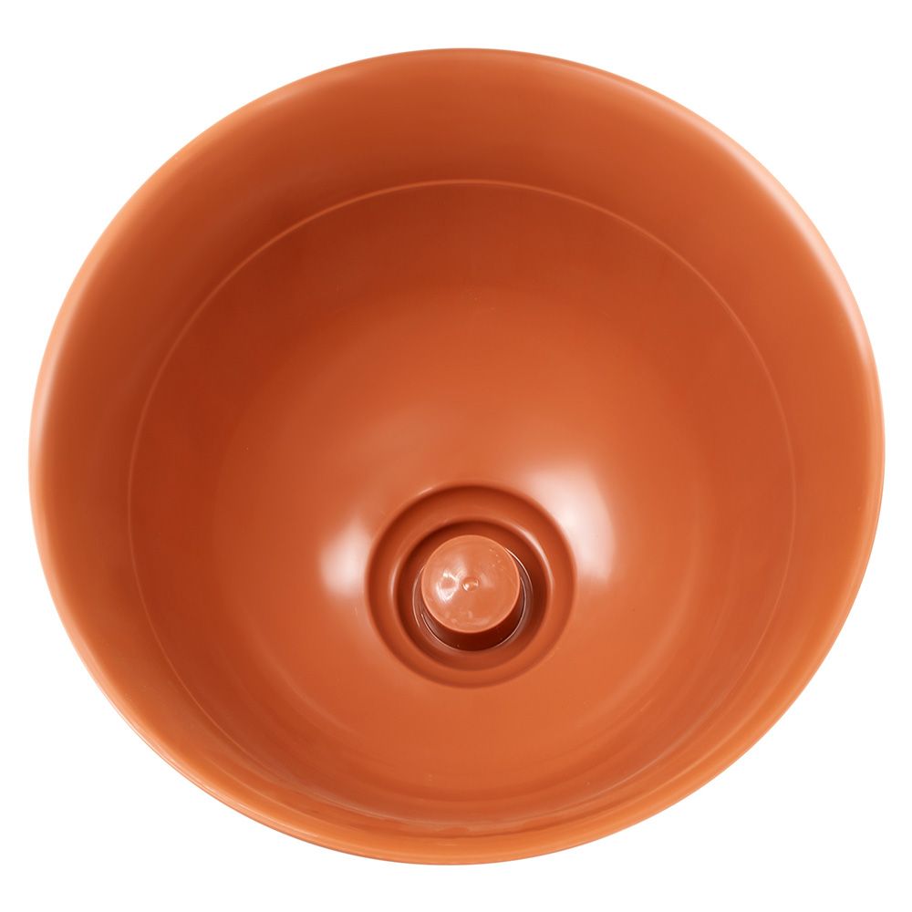 Вазон Венеция коричневый 40 см 18 л