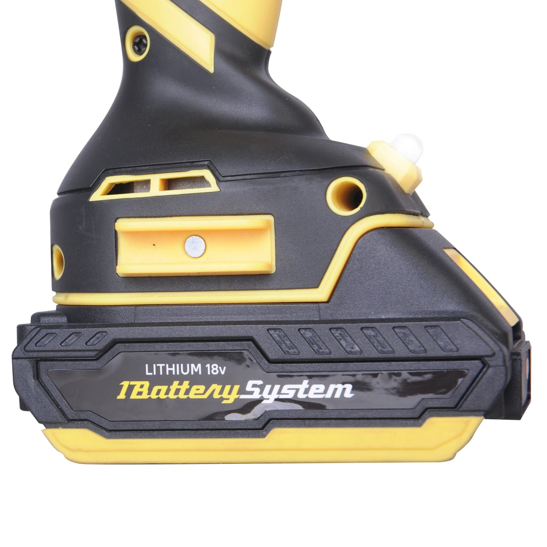 Дрель-шуруповерт аккумуляторная Hanskonner HCD1865C 1BatterySystem бесщеточный 18В 2х2 Ач 65Нм