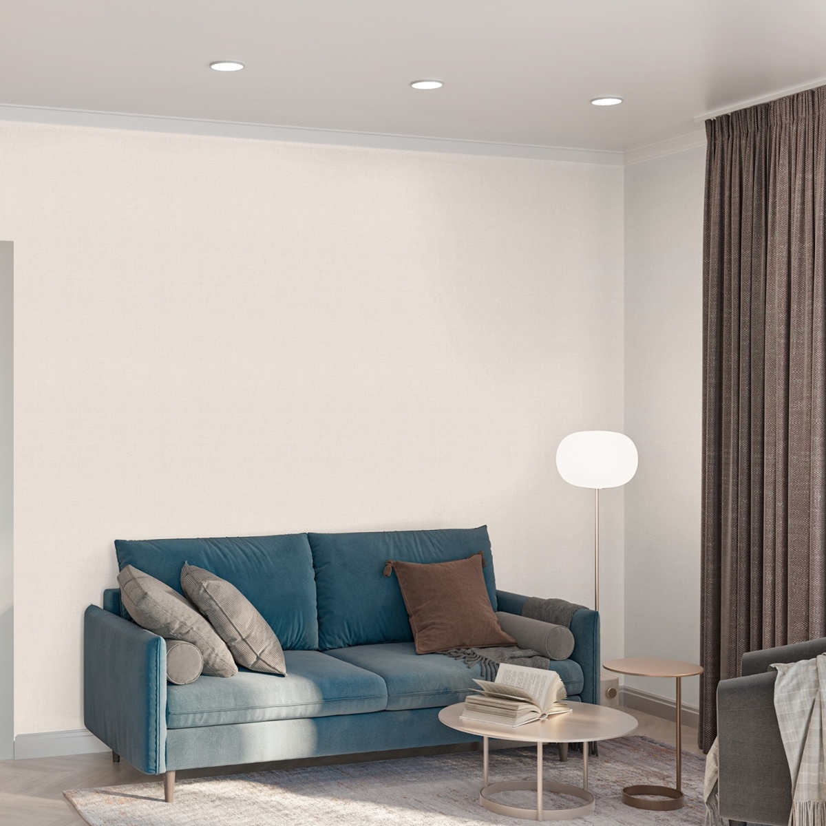 Обои Palitra Family Malma 72512-21FM бежевые рогожка 1,06х10 м