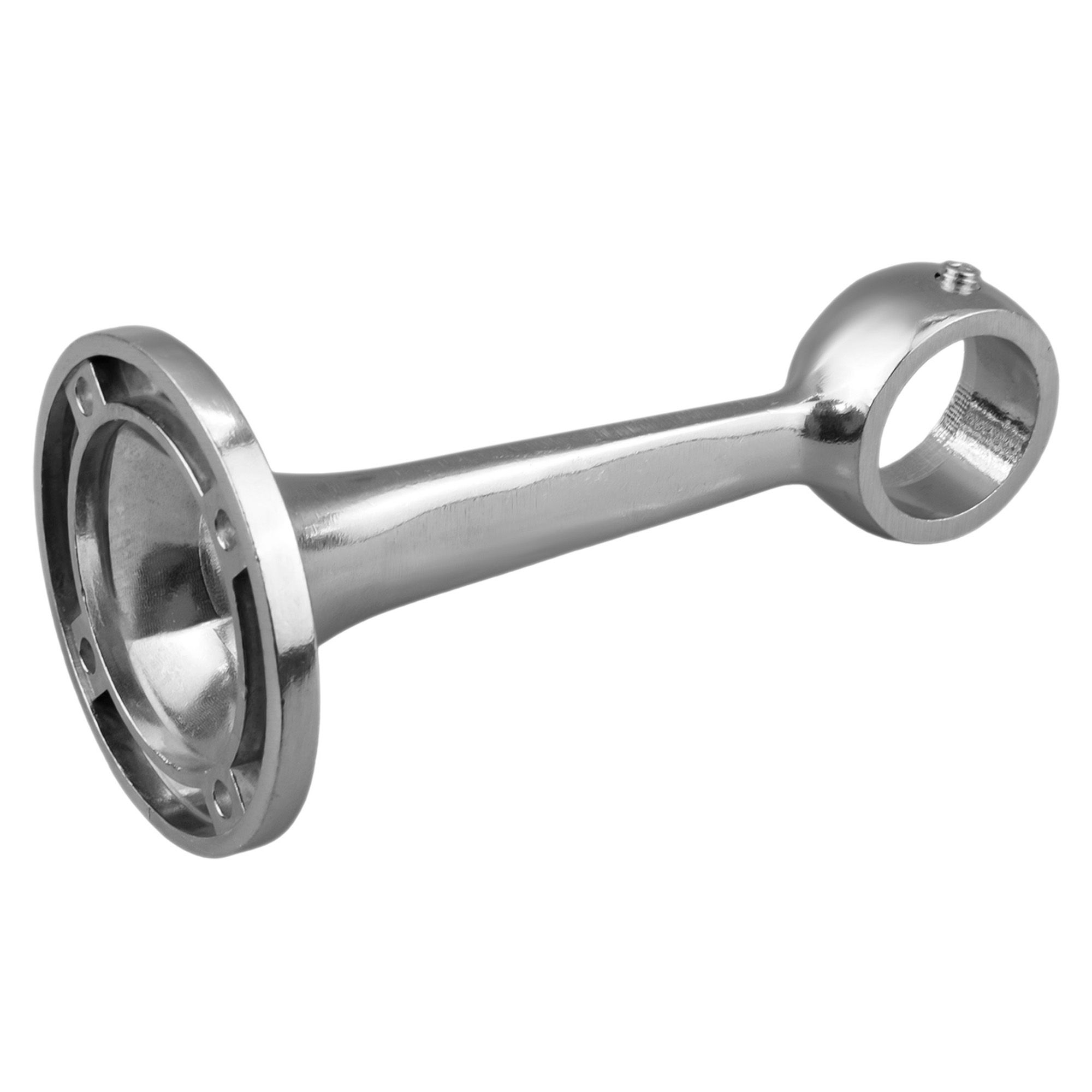 Держатель трубы усиленный, сквозной CHROME