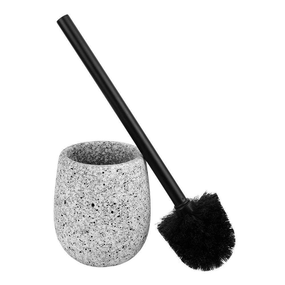 Ершик для унитаза напольный Granite серый