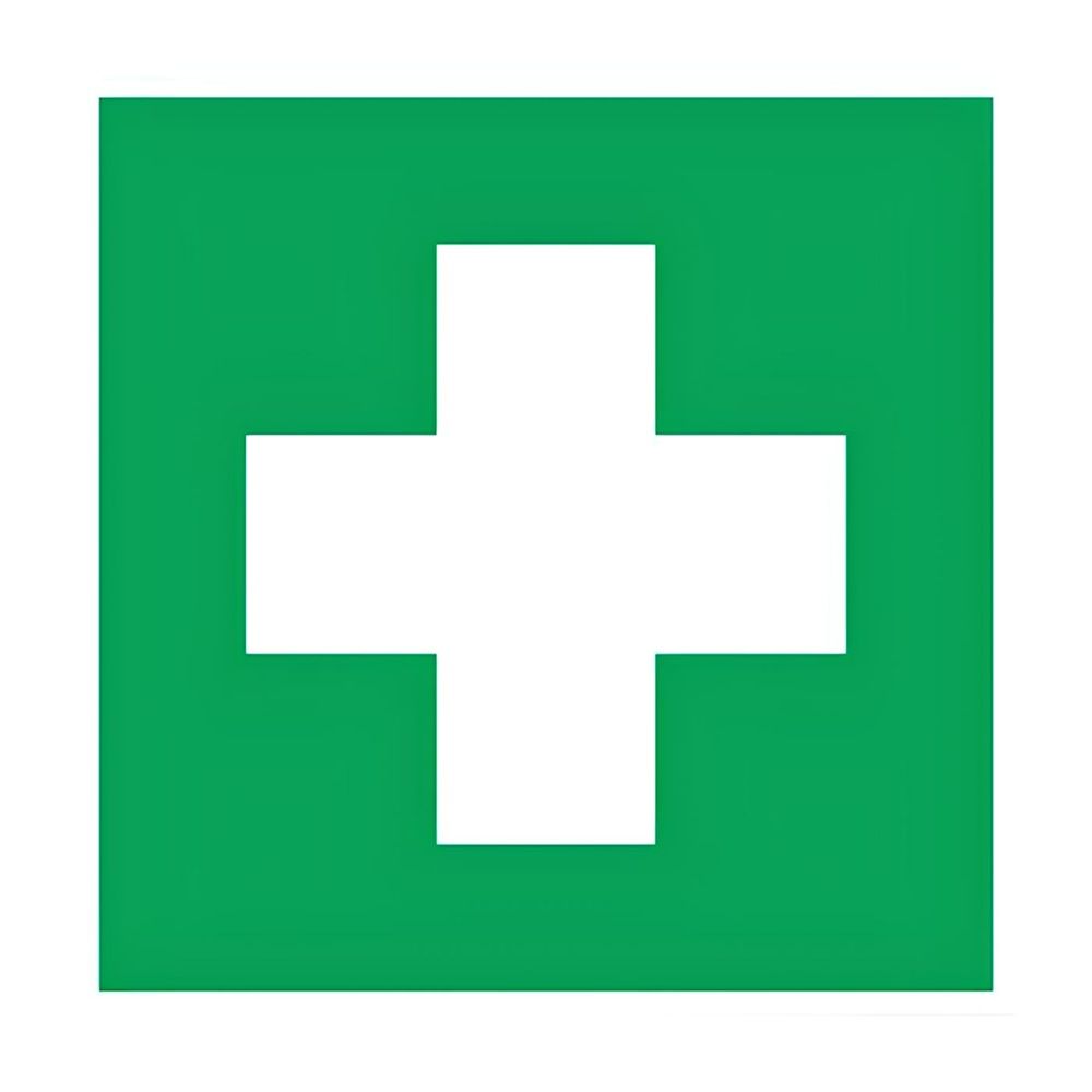 Наклейка Аптечка 10х10 см Знак VRO021