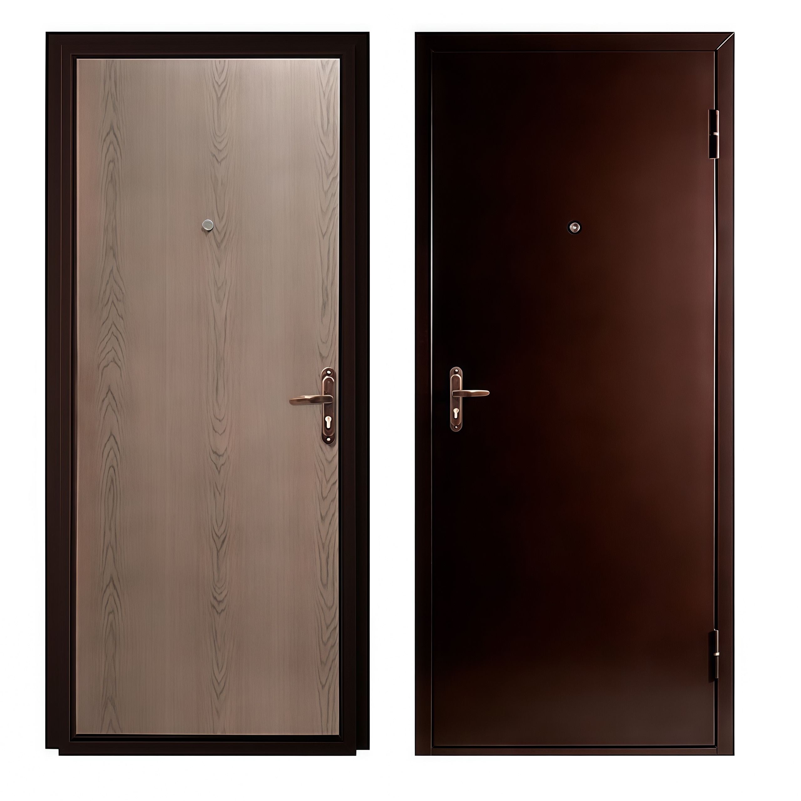 Дверь металл Спец Pro антик медь Сонома 960х2060 мм R