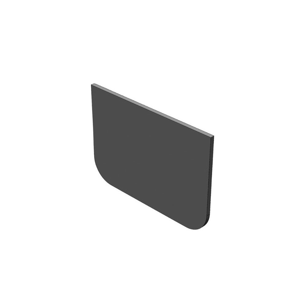 Заглушка торцевая пластиковая для лотка водоотводного