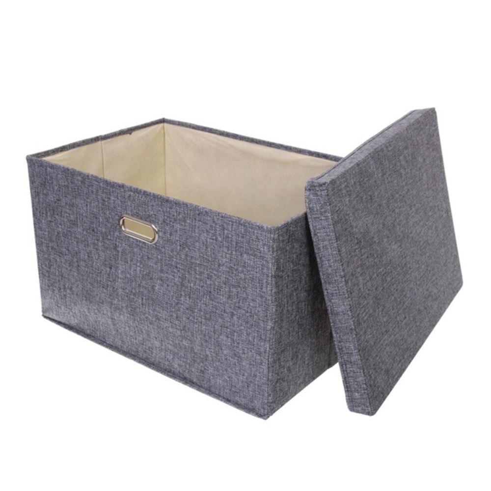 Коробка для хранения Дэстра 58х40х35 см серая складная