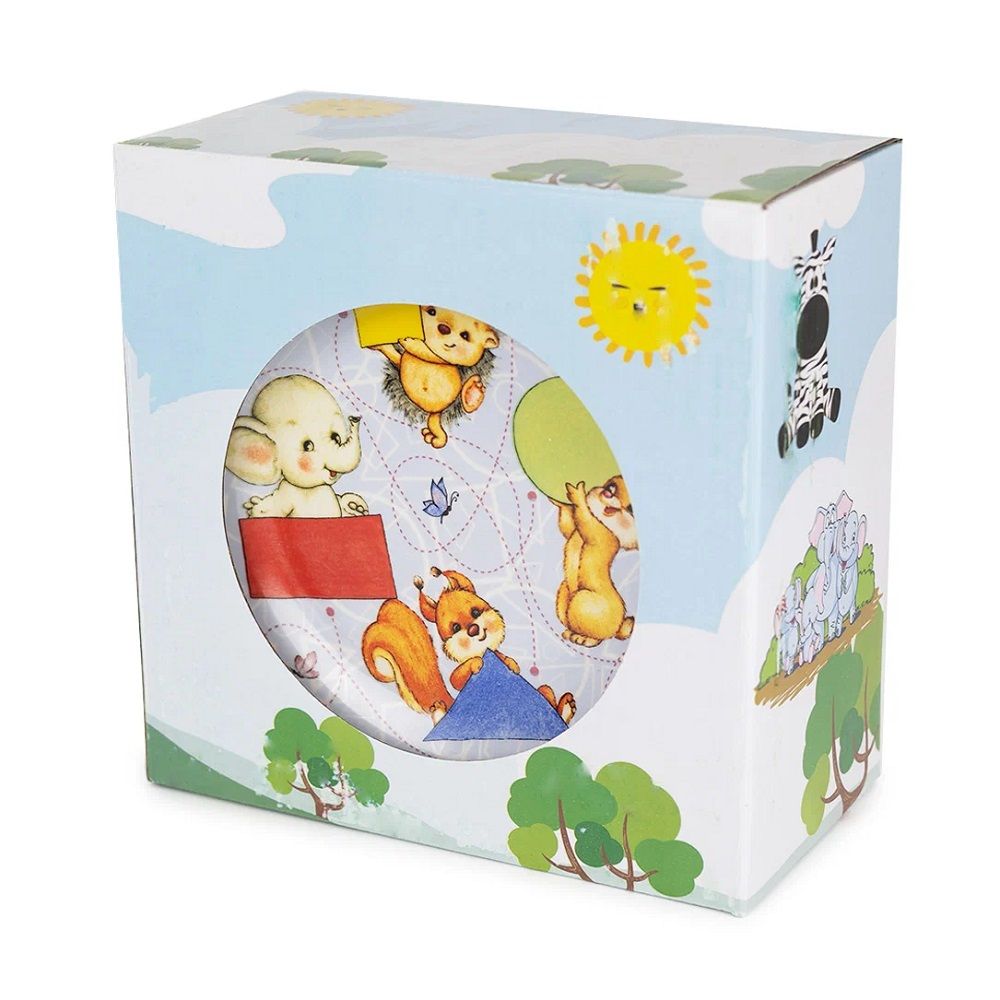 Набор посуды Фигуры 3 предмета 240мл/19см/18см