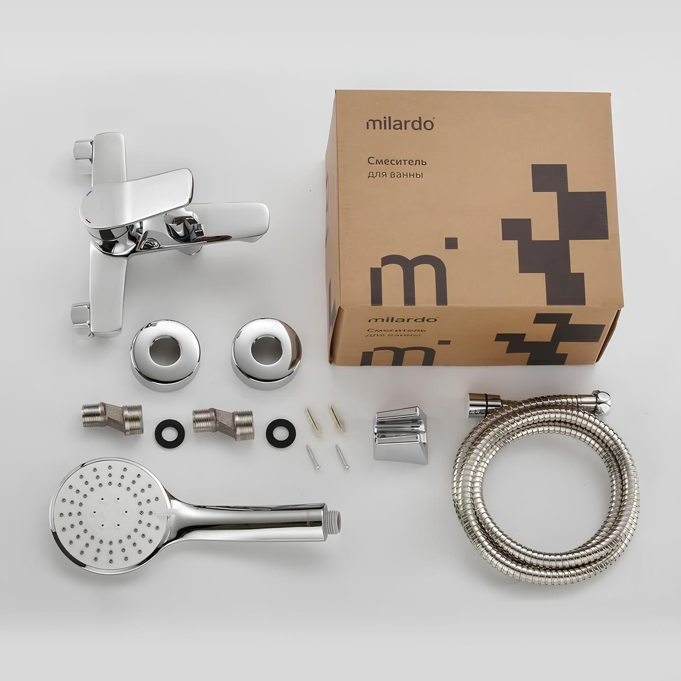 Смеситель для ванны Milardo Enjoy ENJSB00M02 однорычажный