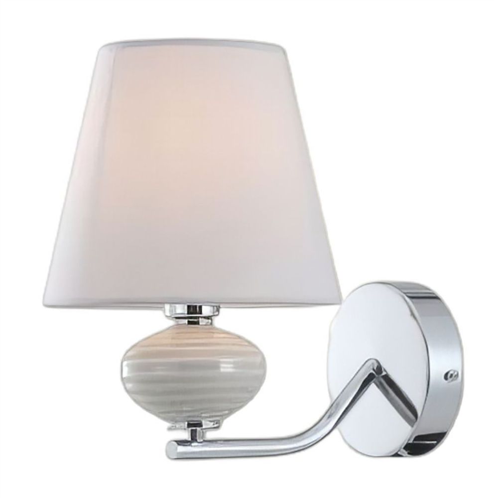 Светильник настенный 15698/1W CR 1х40Вт Е14 h23 см хром